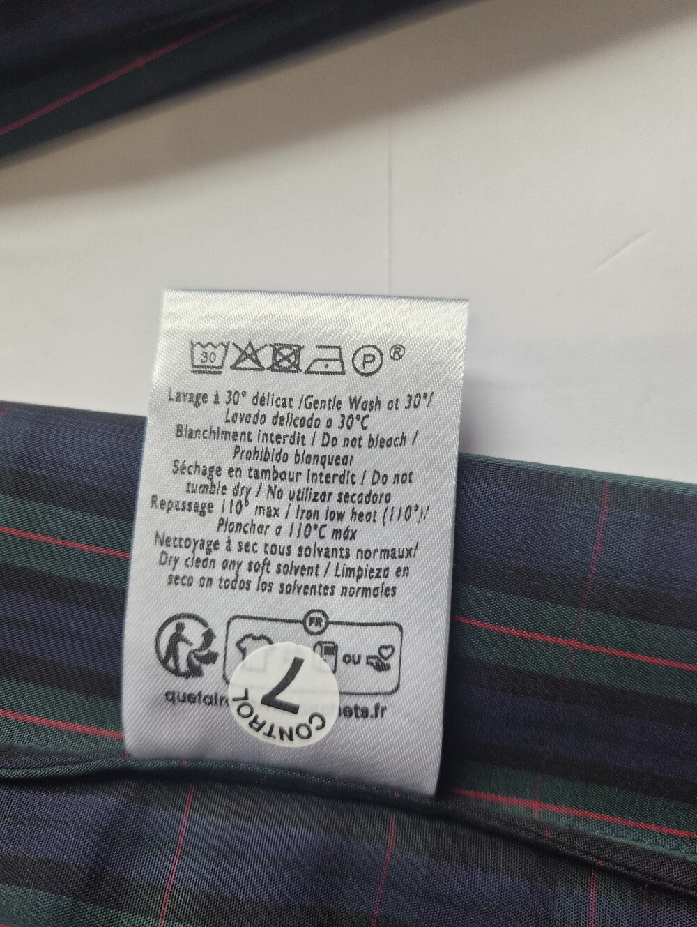 *NWT* [Sezane X MDLO] Gema Shirt in Morley Checks, Size 38/6, Maria De La Orden - Picture 14 of 16